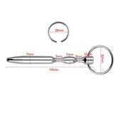 Ultrasonic Cock Plug With Glans Ring Penis Plugs